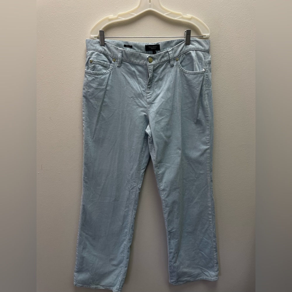 Talbots baby blue corduroy jeans